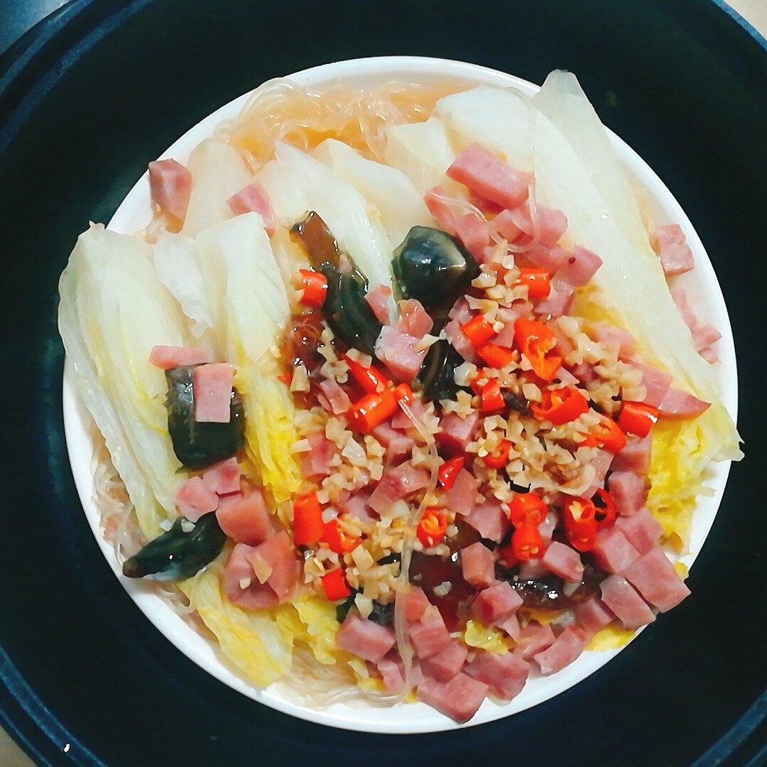 蒜蓉粉丝娃娃菜