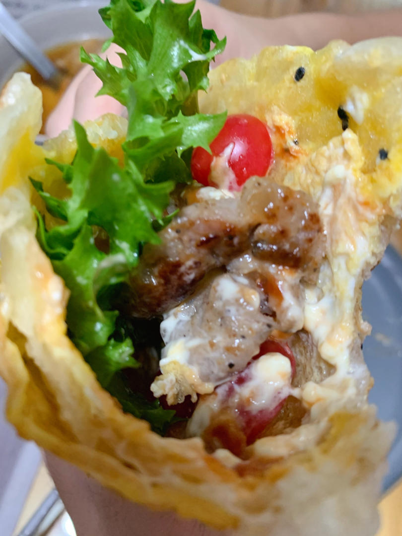 三分钟就可以做好孩子的早餐（手抓饼）