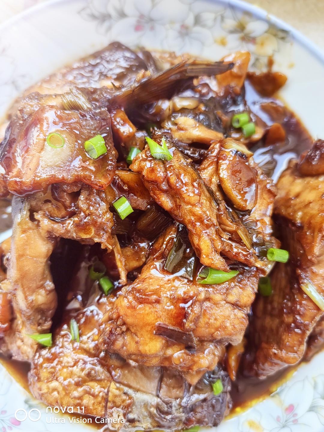 家常酱焖鲤鱼