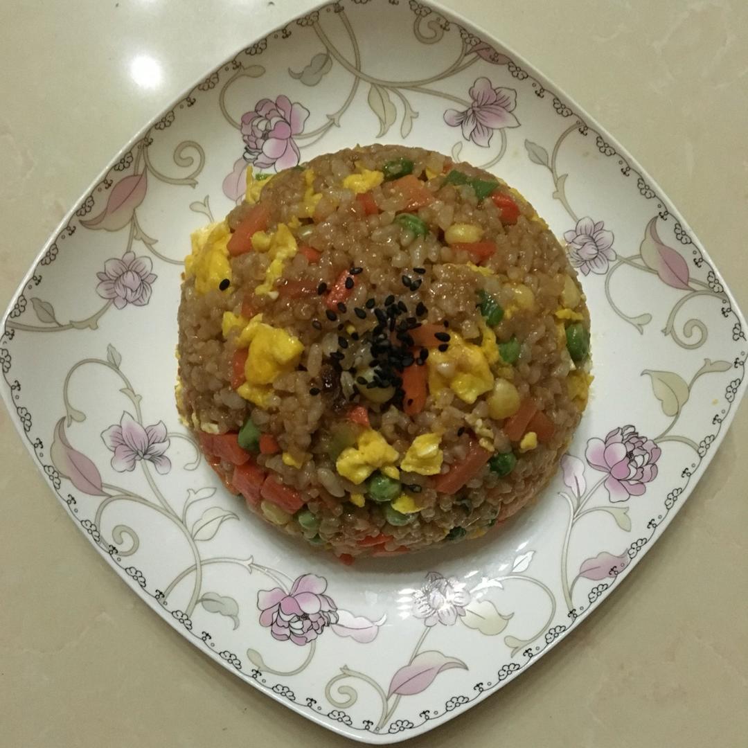 酱油素炒饭