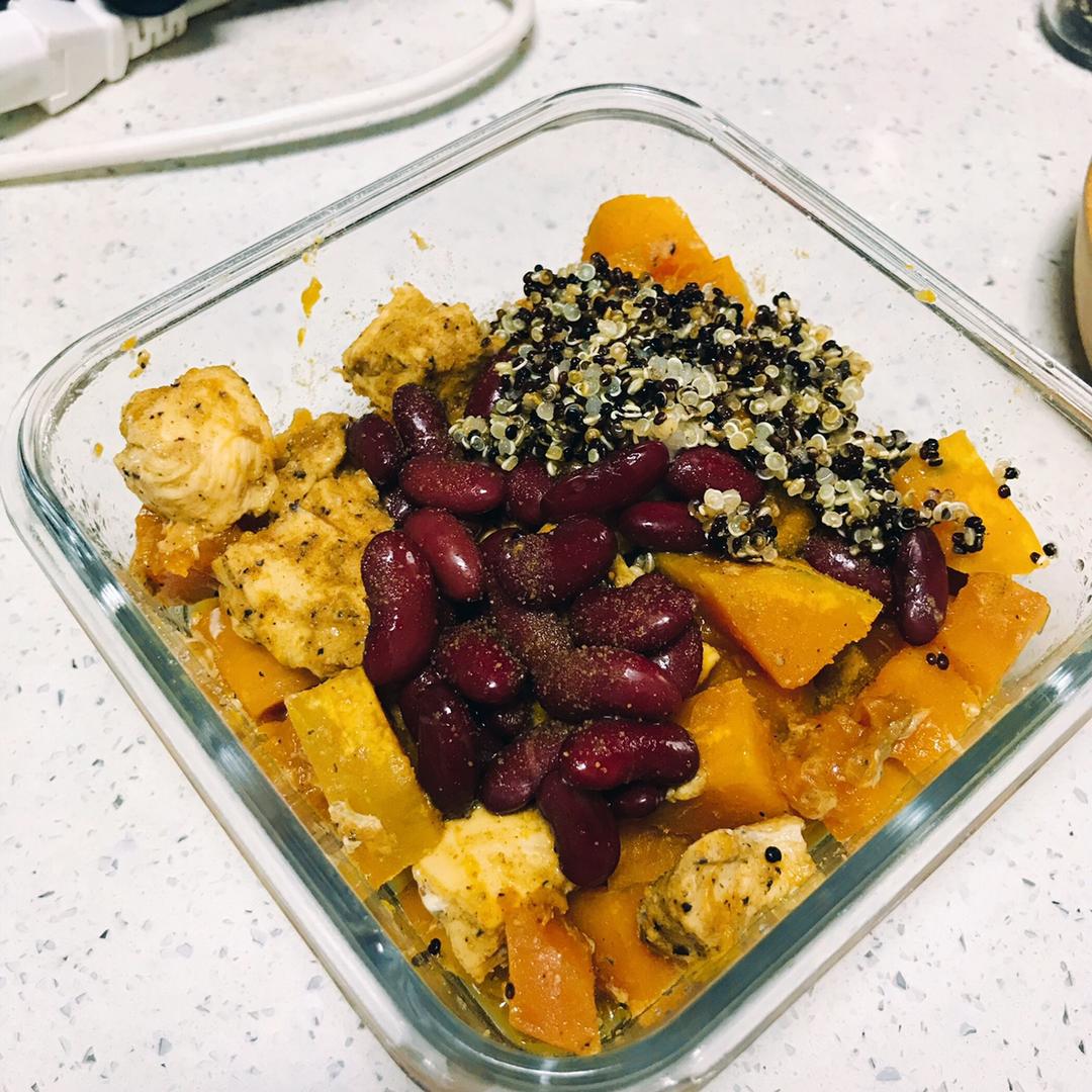 【健康三餐】孜然南瓜蒸鸡胸