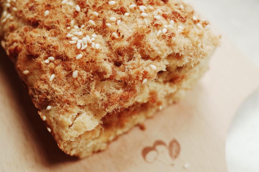 肉松快手面包丨健康·烘焙
