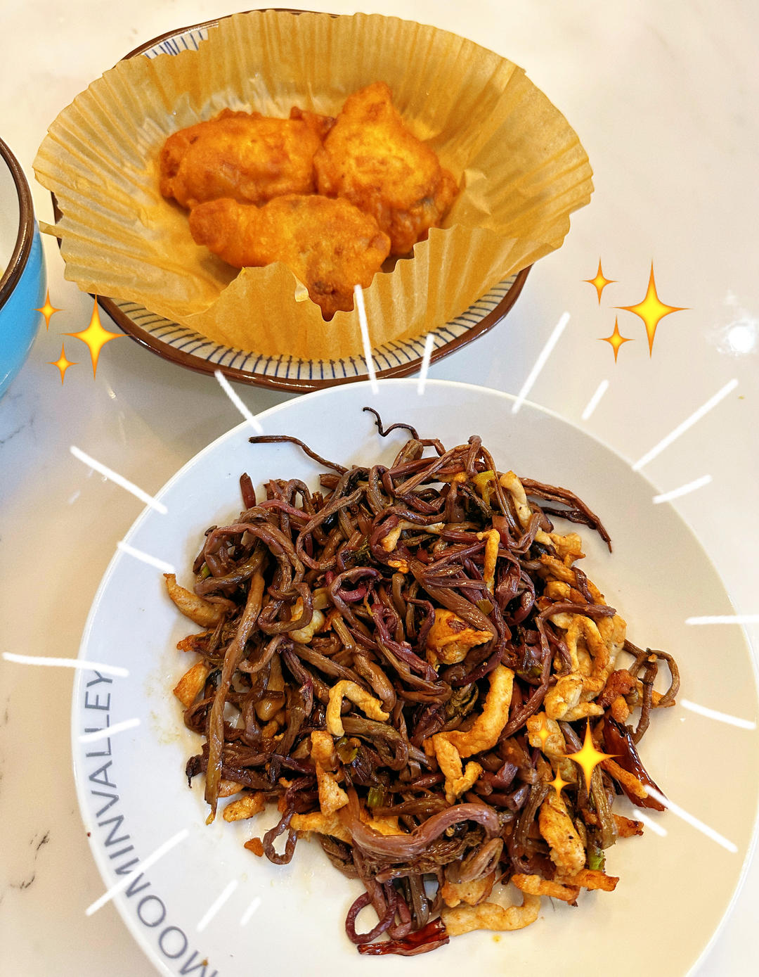 蕨菜炒肉