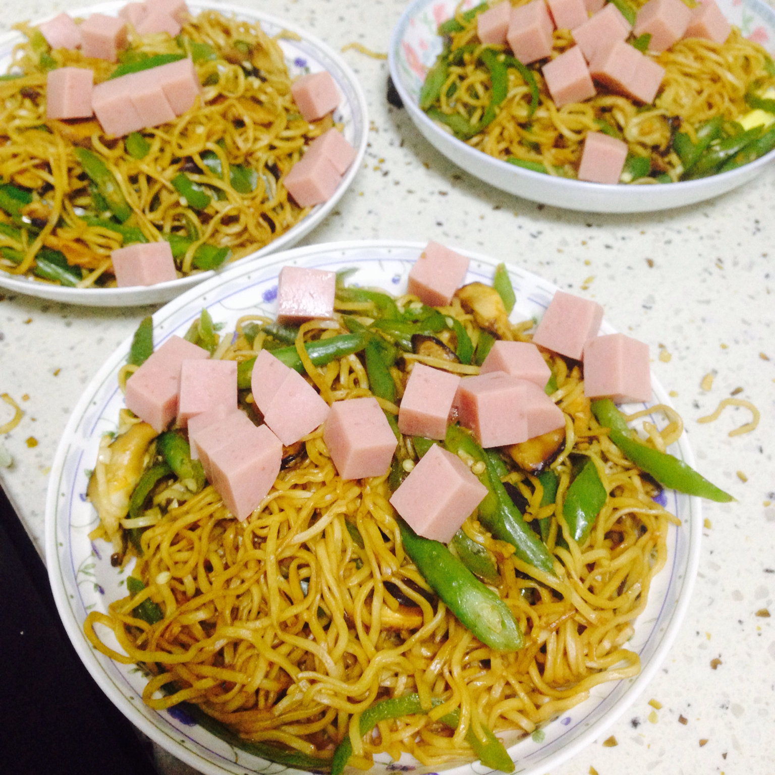 蔬菜炒面