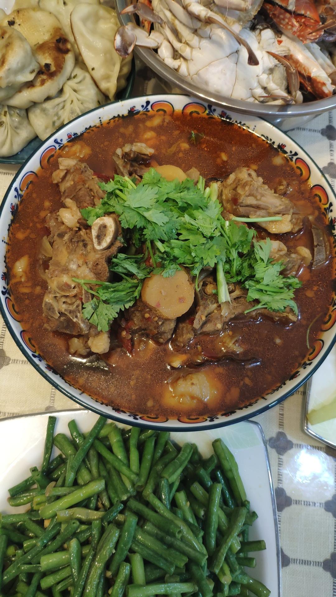 红烧羊蝎子（年夜饭）