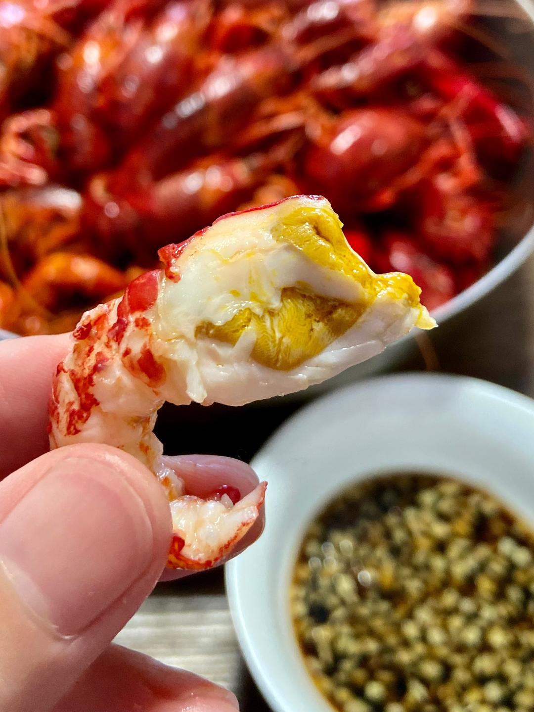 白煮小龙虾的做法