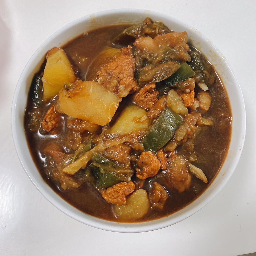 土豆炖茄子