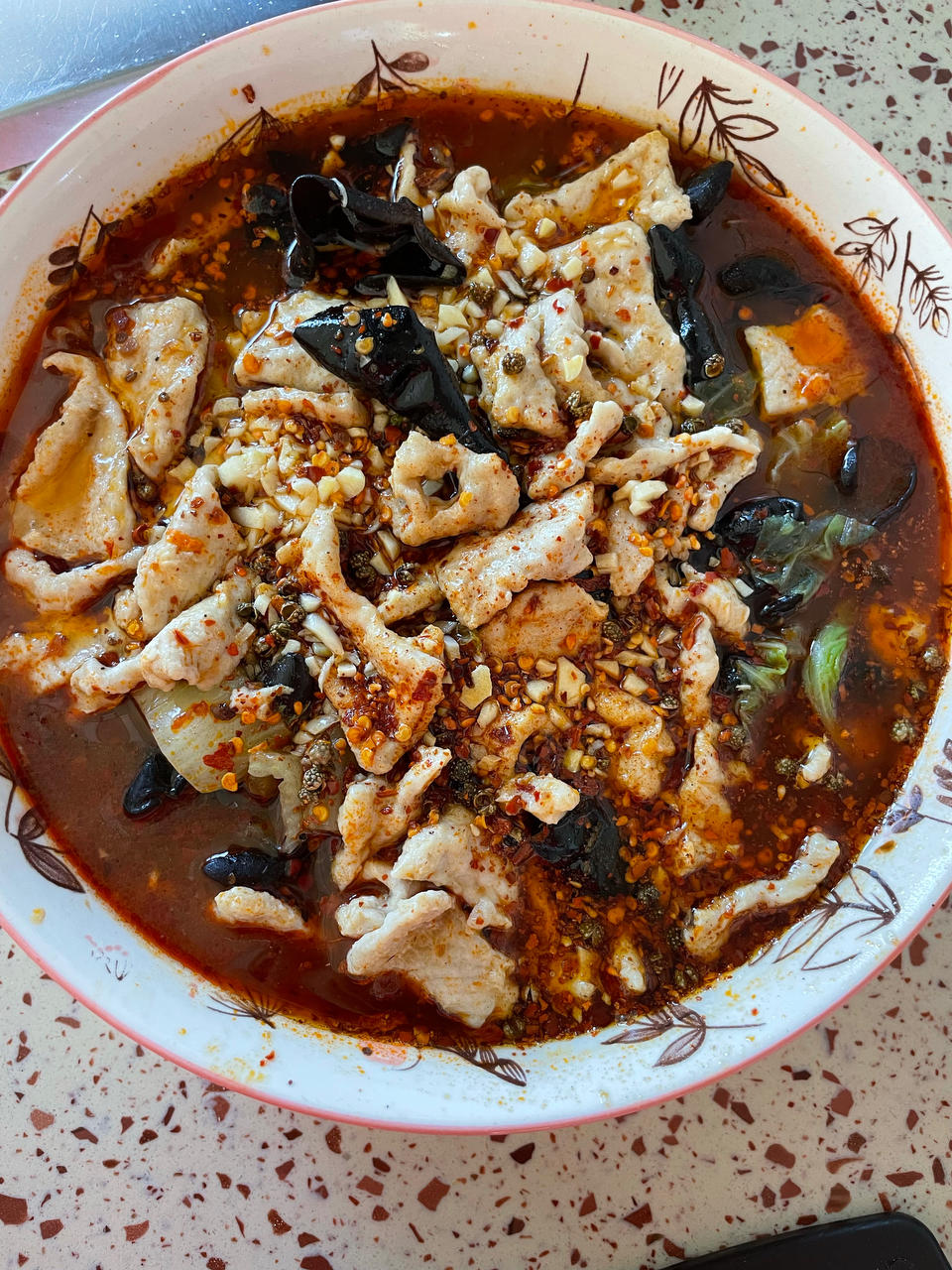 水煮肉片（肯定不翻车）