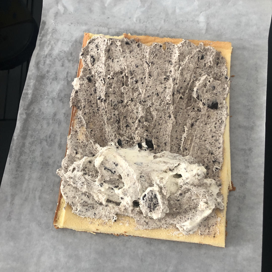 一口天堂超好吃的咸奶油奥利奥卷/蛋糕篇6：「厚卷」