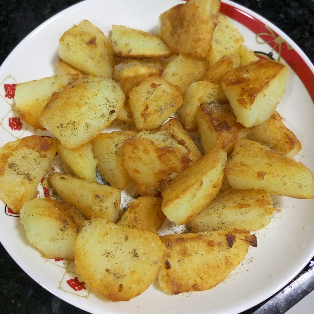 椒盐煎土豆