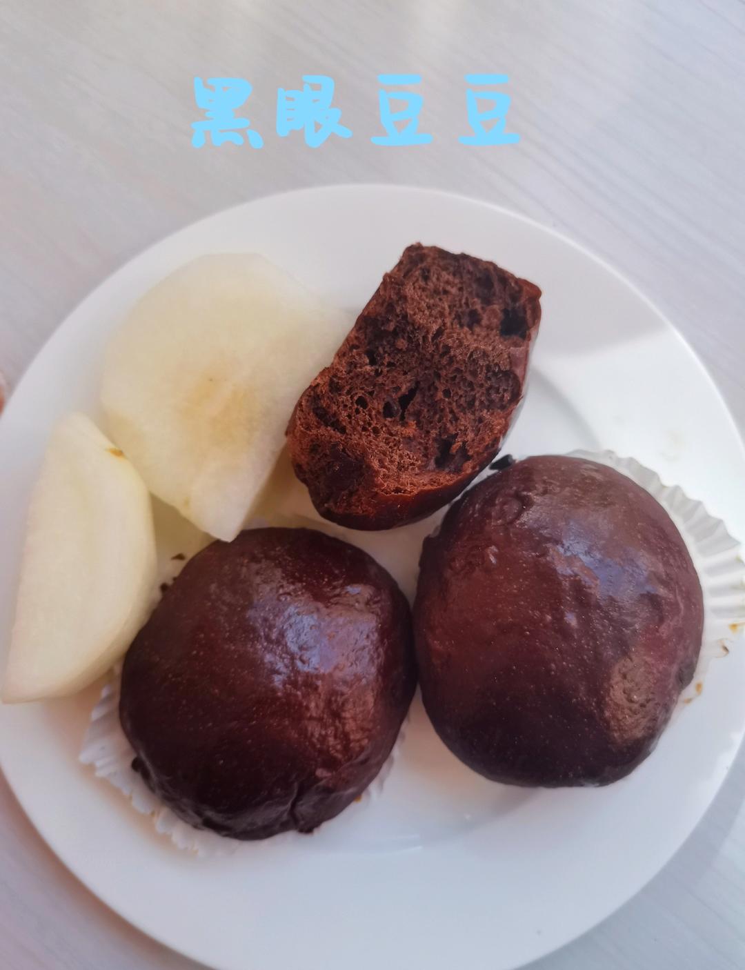 黑眼豆豆餐包（仿原麦山丘）