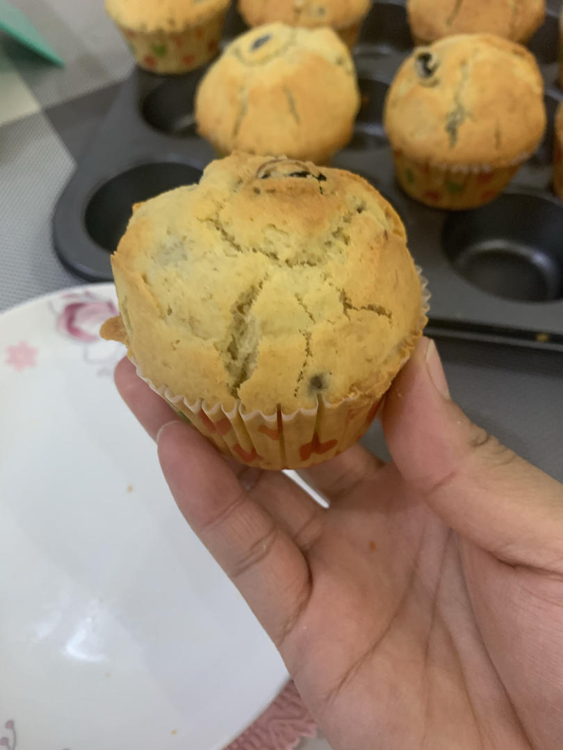 星巴克热销的爆头玛芬蛋糕