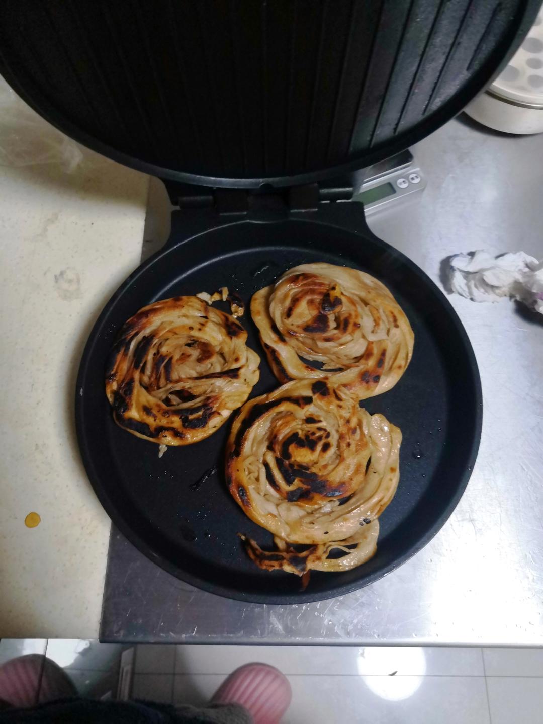 外酥里软层次分明的盘丝饼 金丝饼 草帽饼 味道媲美早餐店 附细节视频详解