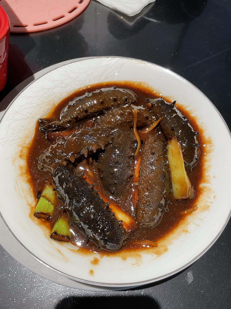 鲁菜葱烧海参