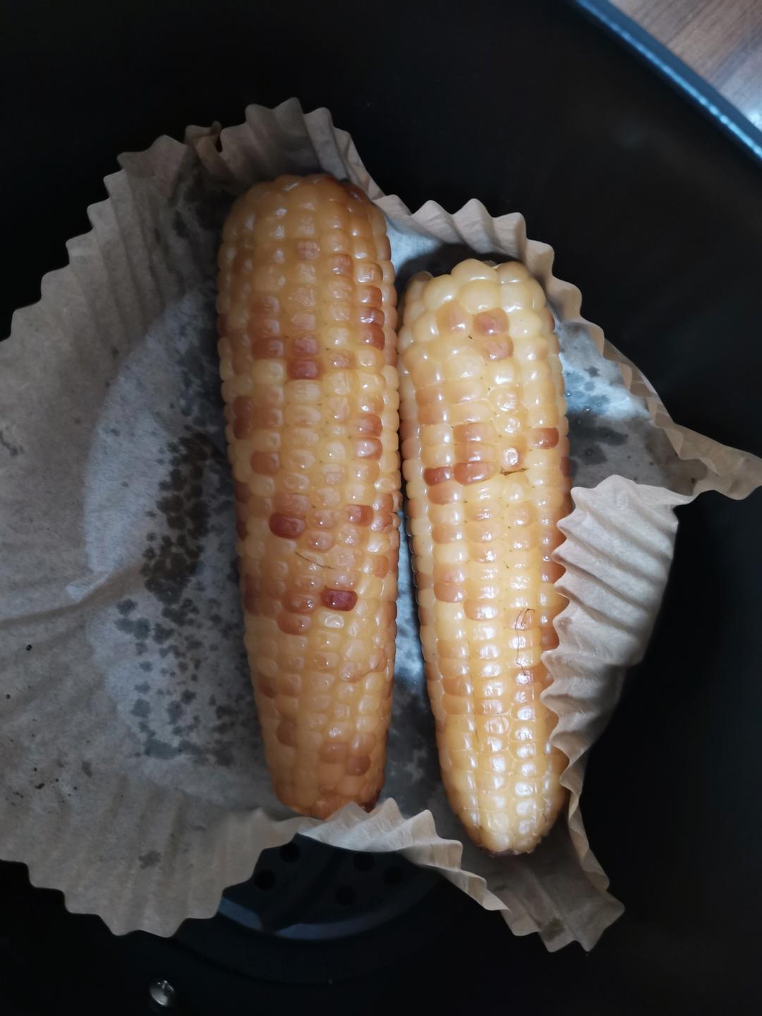 超简单的空气炸锅·烤玉米