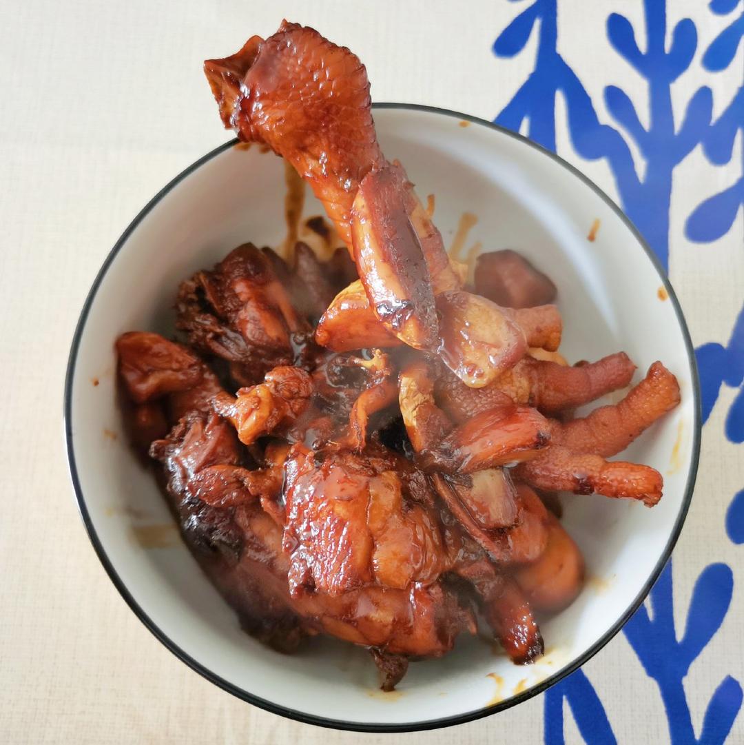 【栗子烧鸡】鸡肉都给你吃，栗子归我~