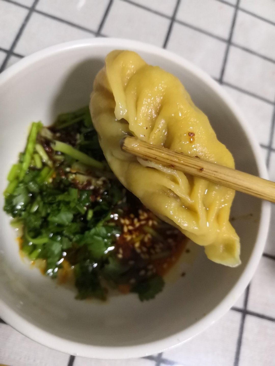 素食︶彩色面 杏鲍菇饺子