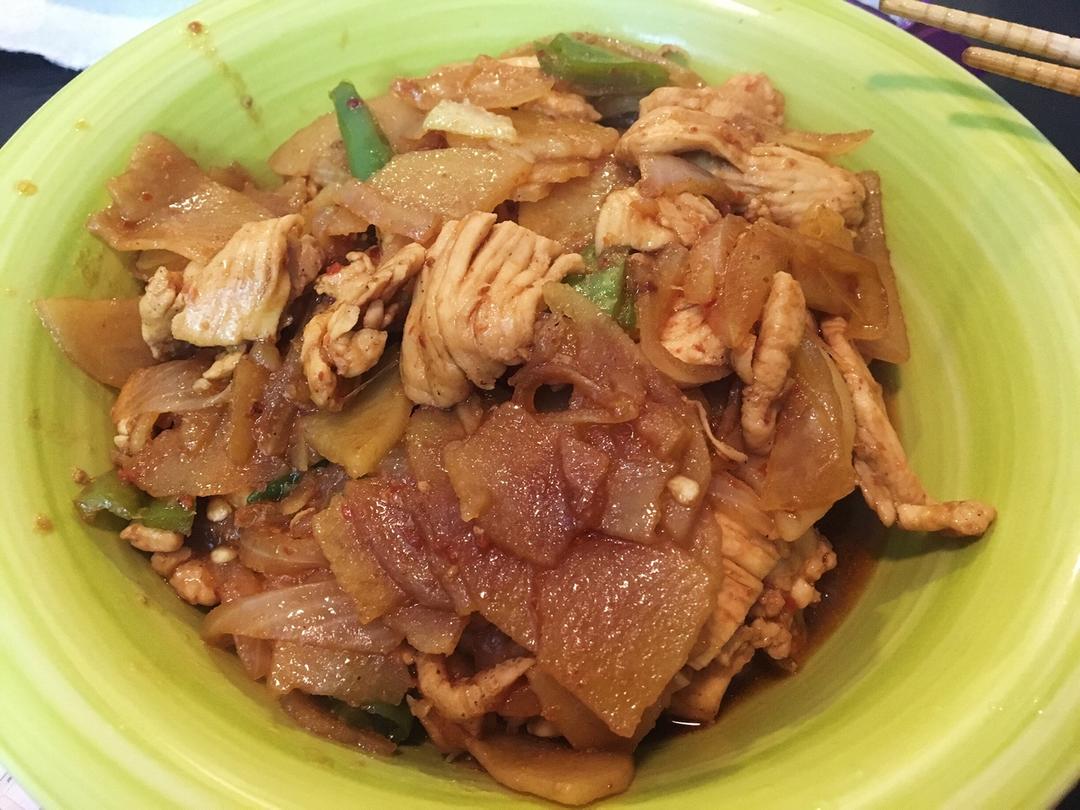 干锅鸡肉