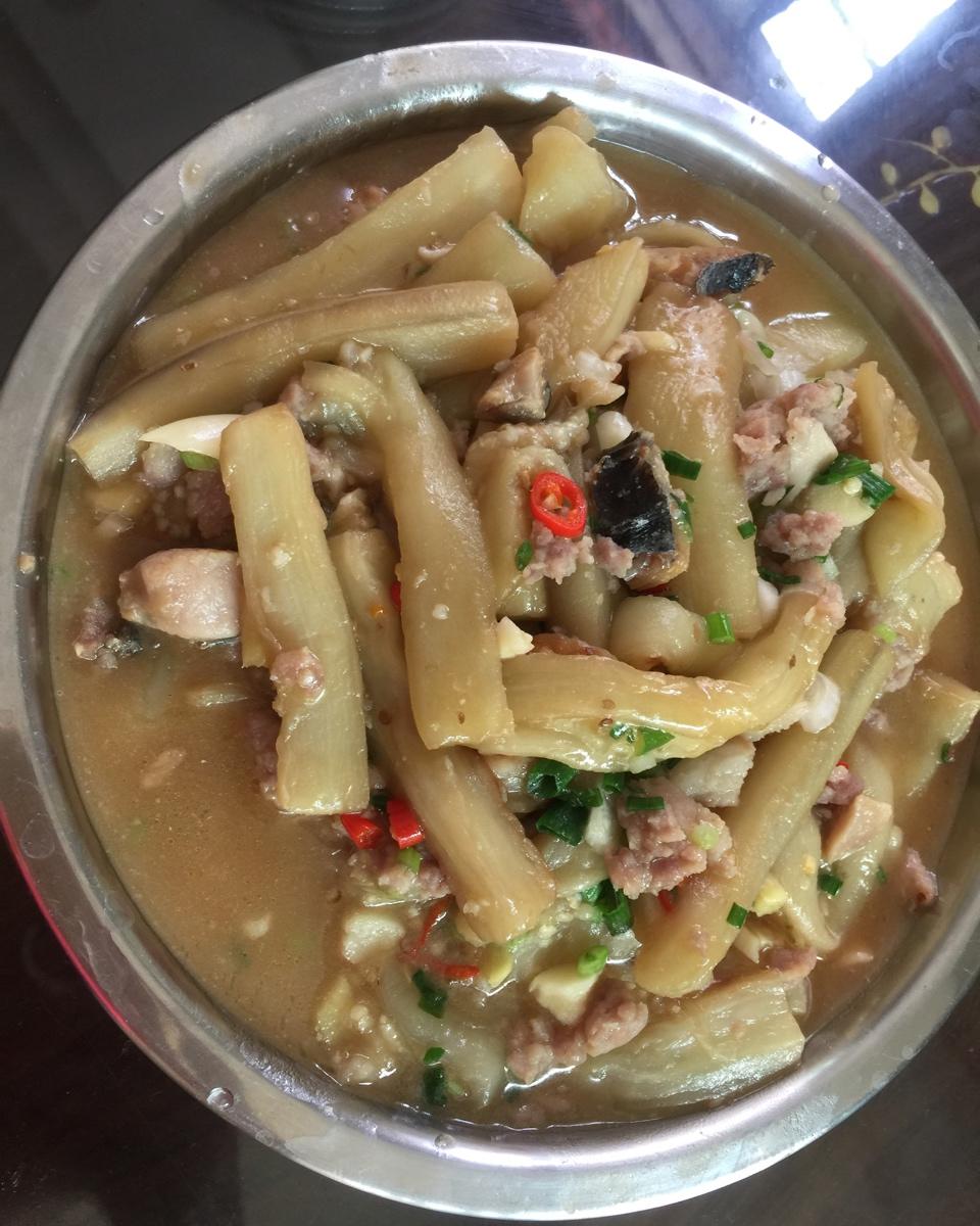 咸鱼茄子煲