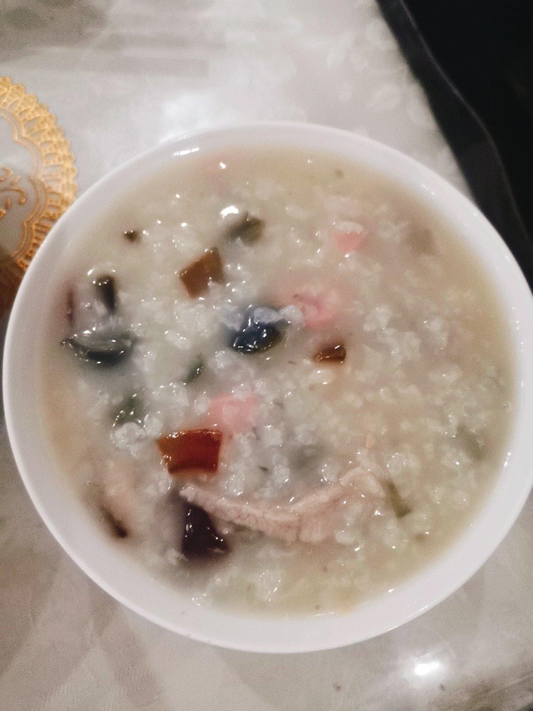 皮蛋瘦肉粥