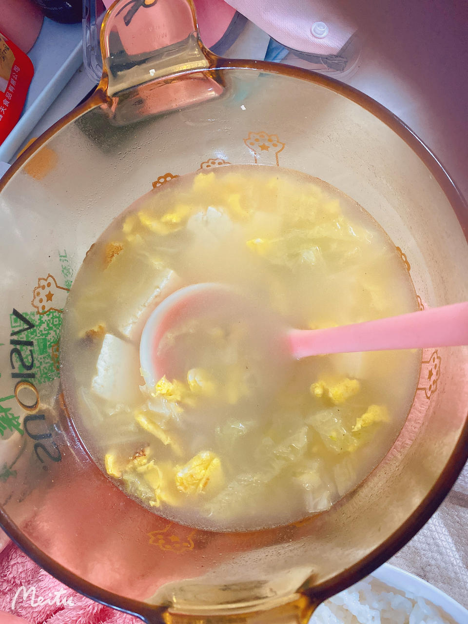 白菜豆腐汤