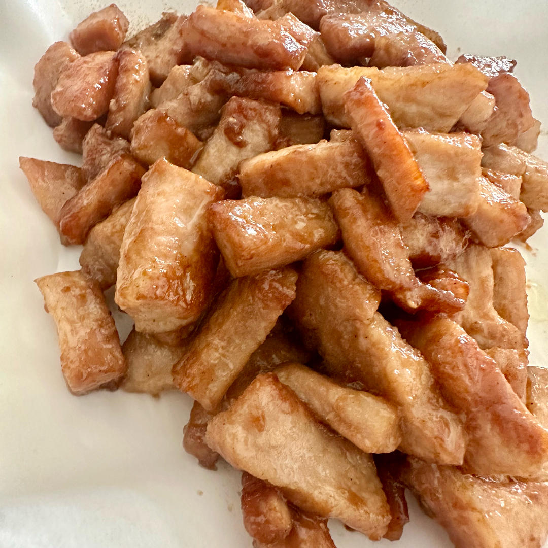 脆爽猪颈肉（不用烤炉版）