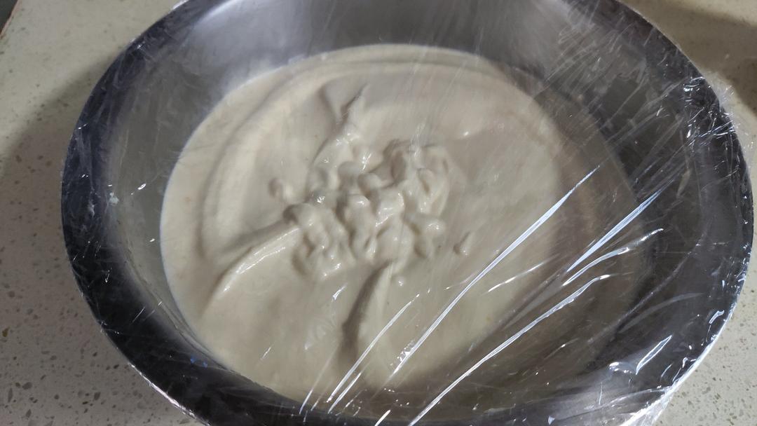 蒸蛋糕，一次成功🍰