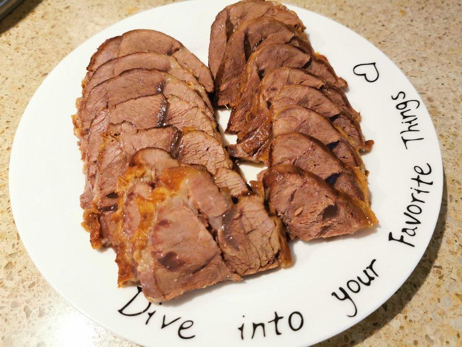 西部丛林做的超级美味卤金钱腱