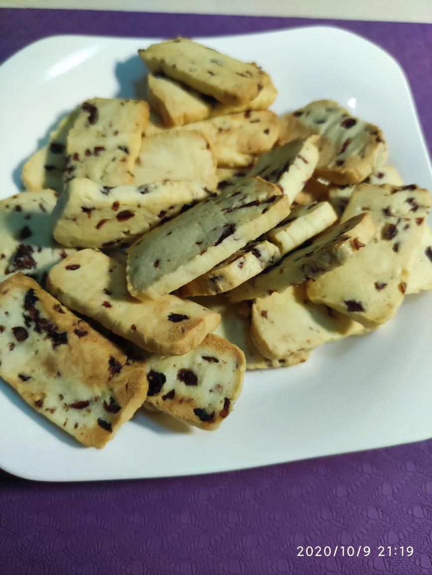 蔓越莓饼干 新手也不怕