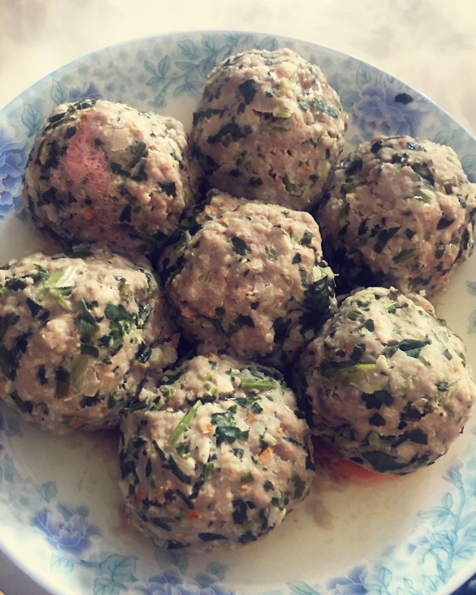 广式点心：水煮/蒸牛肉丸