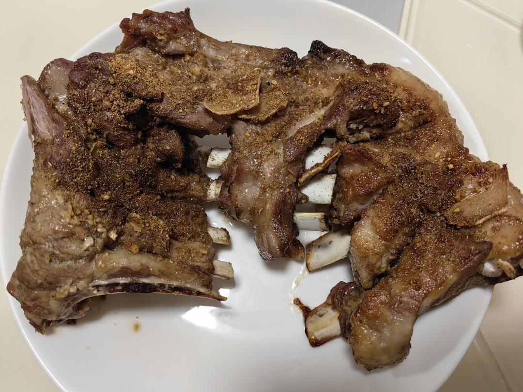 挡不住的诱惑～烤羊排