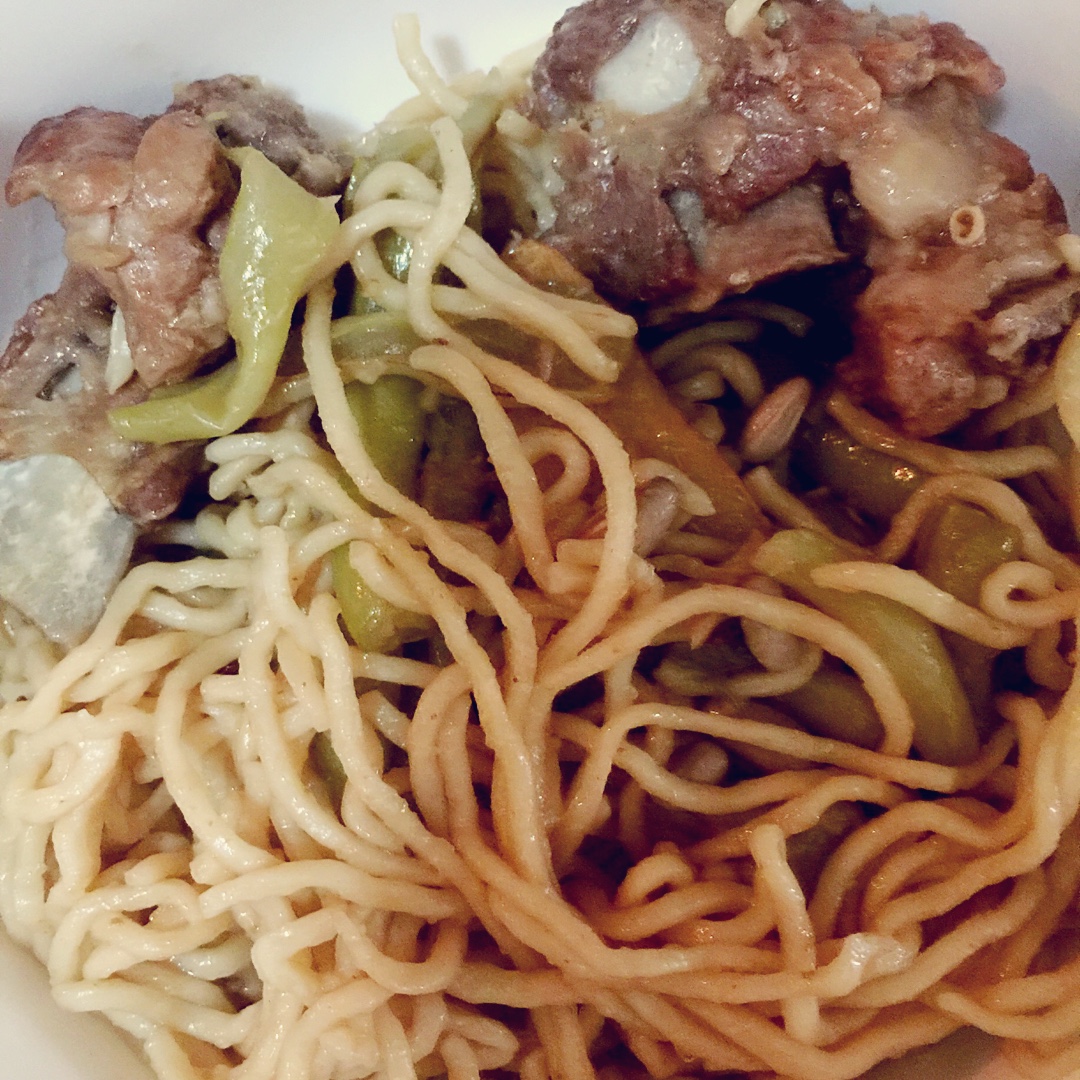排骨豆角焖面