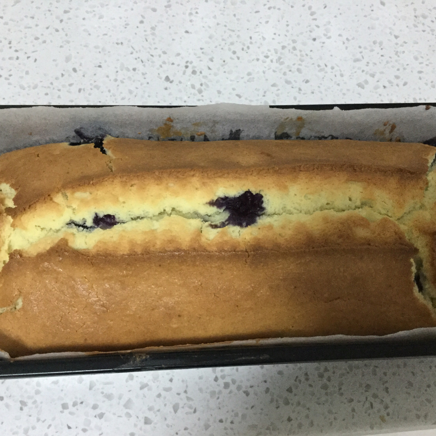 蓝莓奶酪磅蛋糕