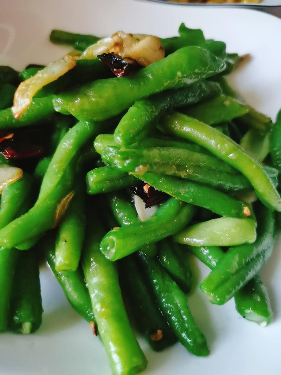 清炒豆角