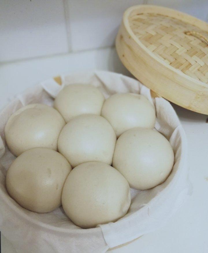 大白馒头 Steamed Bun
