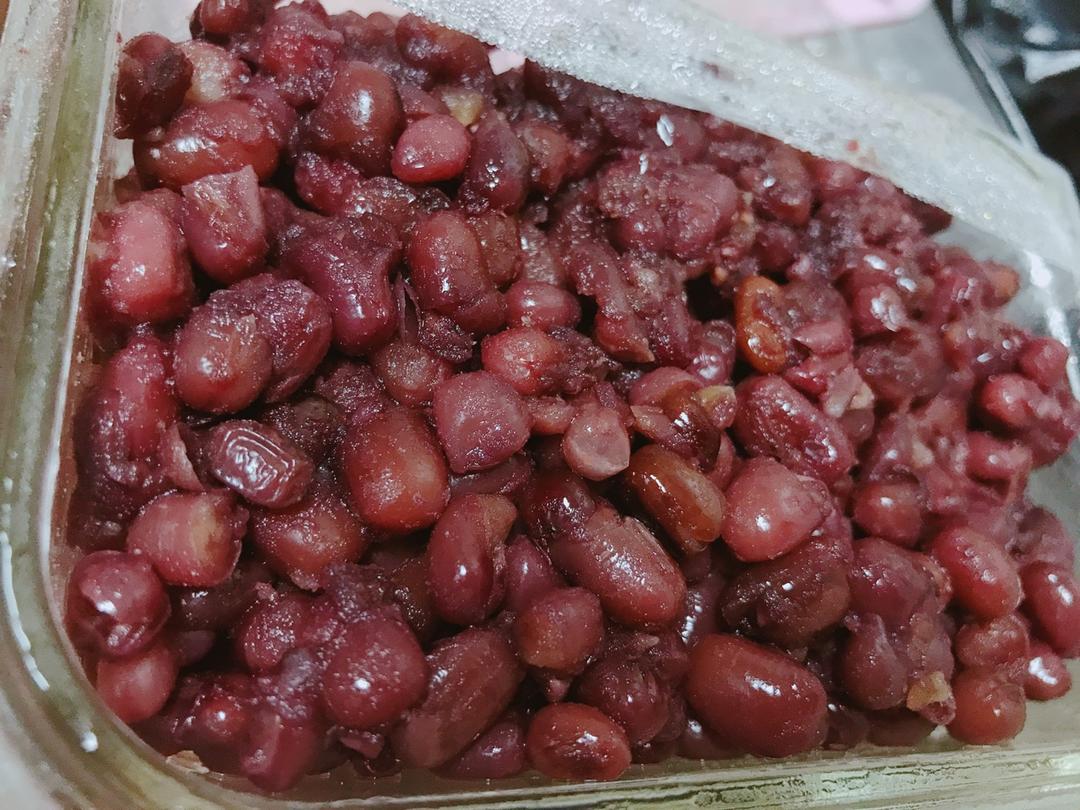 自制蜜红豆
