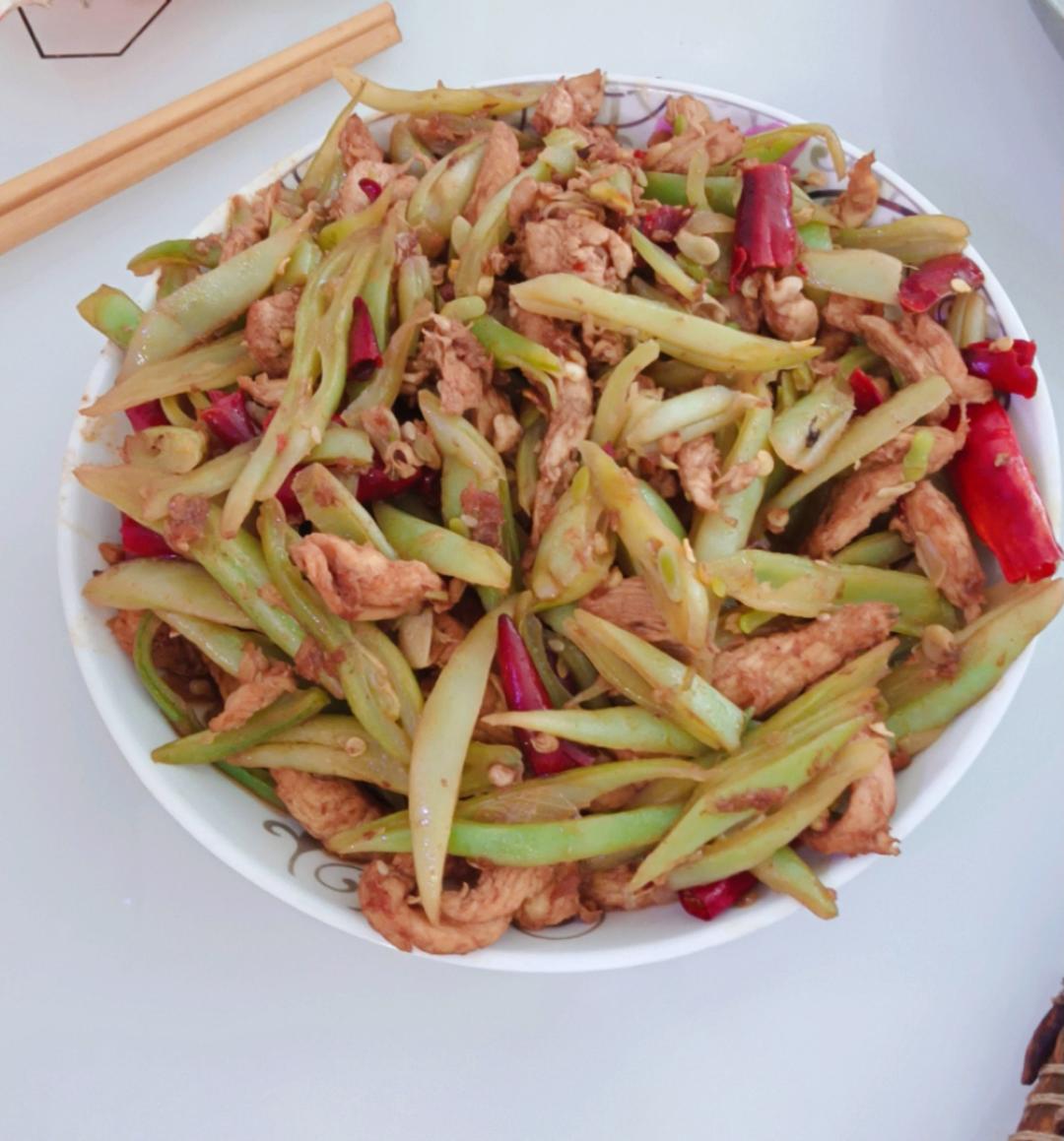 豆角丝炒肉