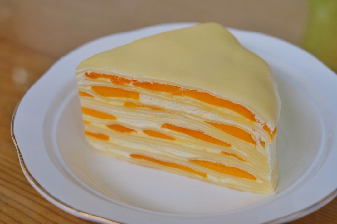 芒果千层蛋糕，100%成功告别煎皮无能