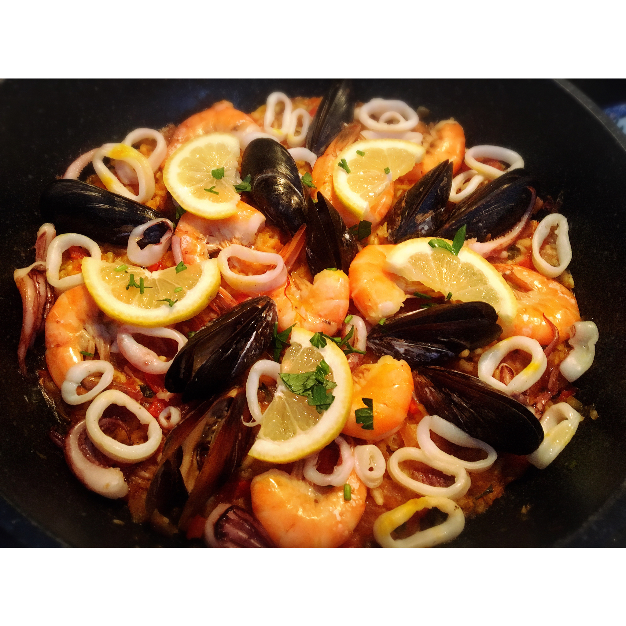 【曼食慢语】Seafood Paella 西班牙海鲜饭