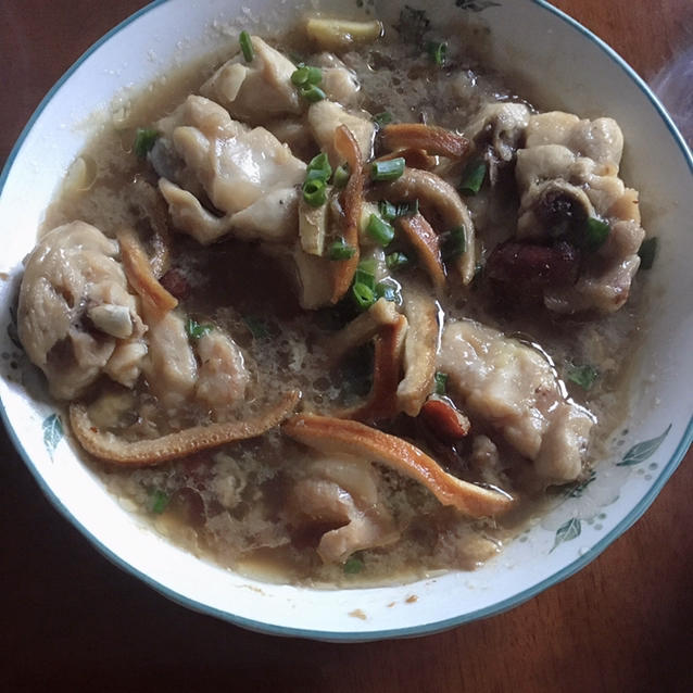 广式蒸鸡