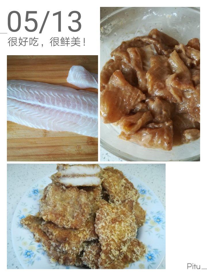 香煎巴沙鱼（龙利鱼）