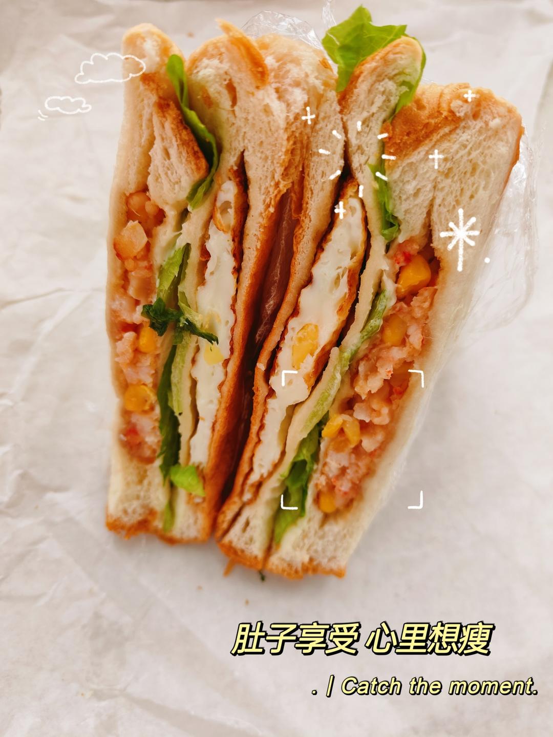 超级快的三明治早餐