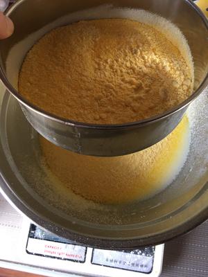 零添加玉米面蒸糕的做法 步骤4