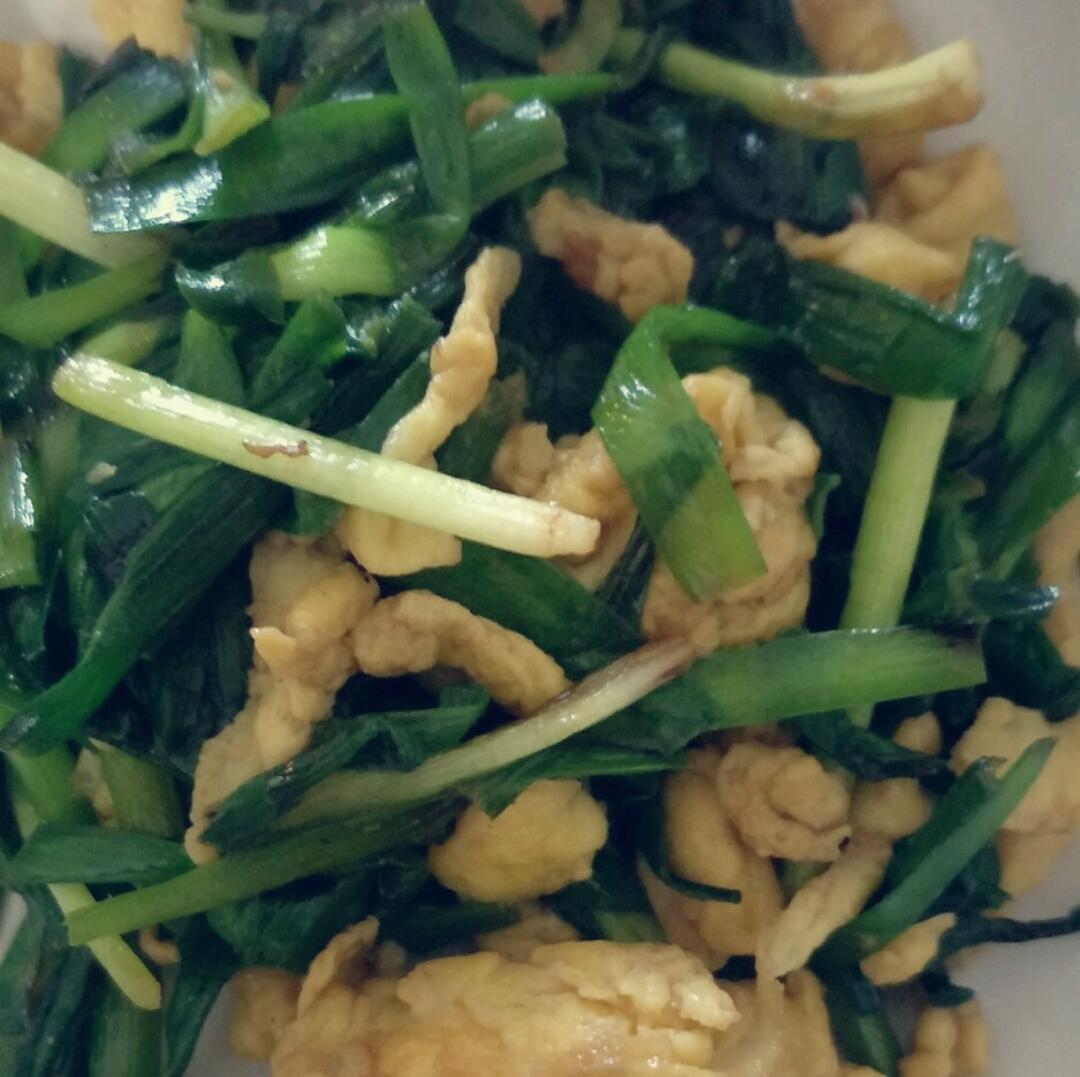韭菜炒鸡蛋