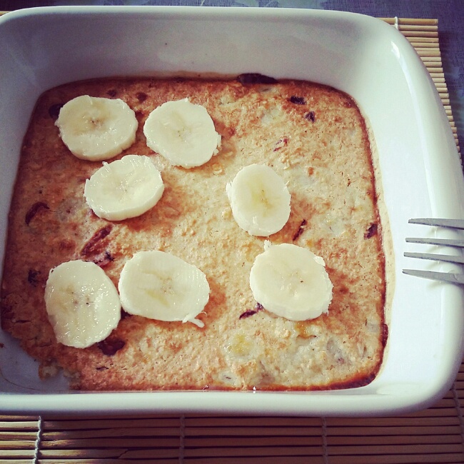 Baked Oatmeal Breakfast 早餐烤燕麦