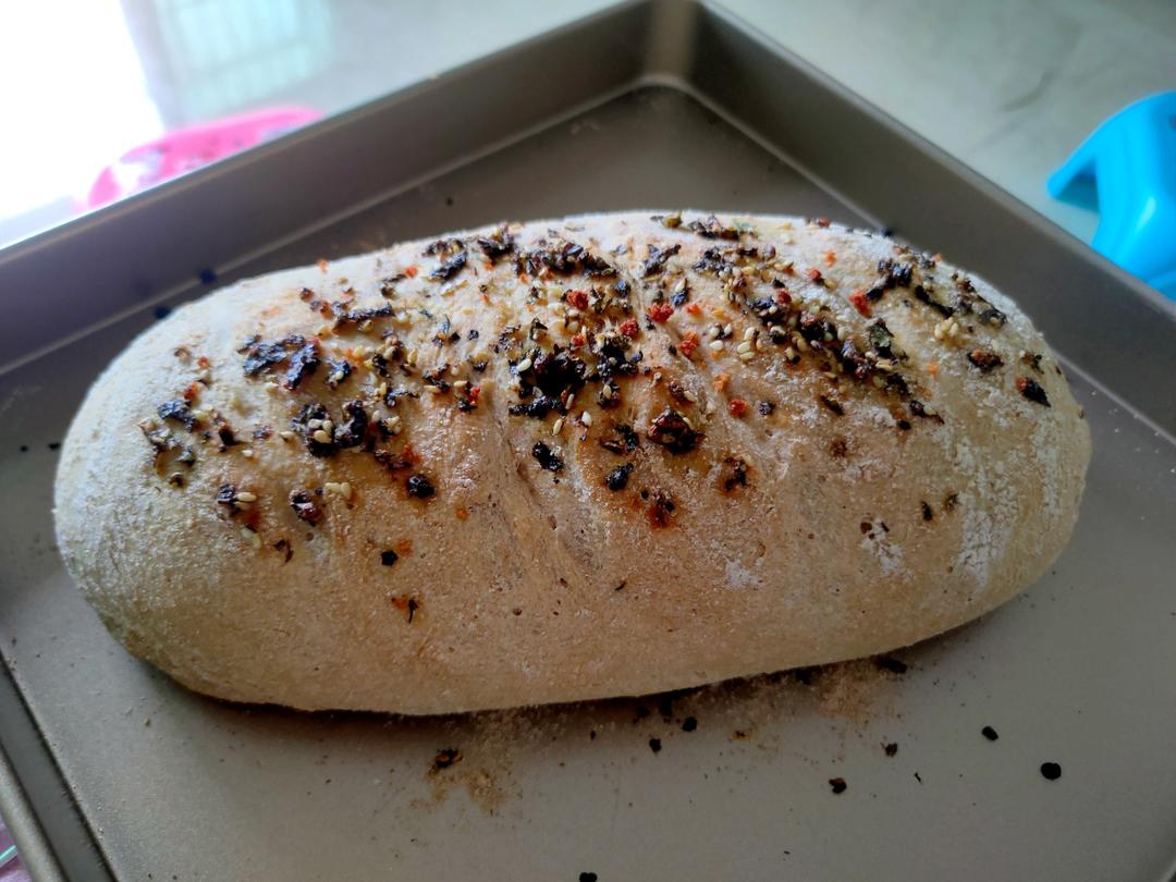 给减肥瘦身党  无糖无油全麦面包（免揉懒人版）