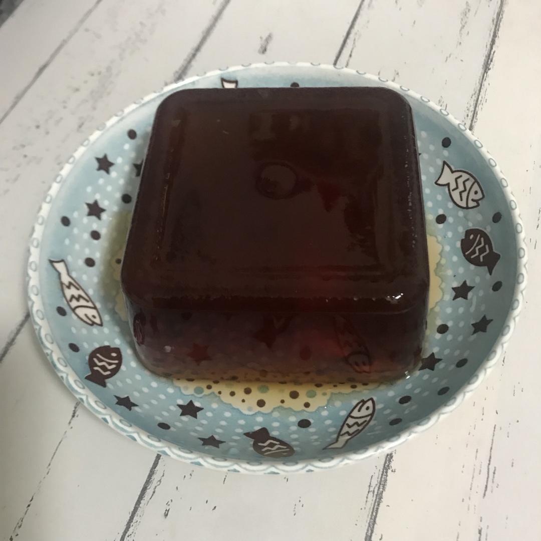 白桃乌龙茶冻