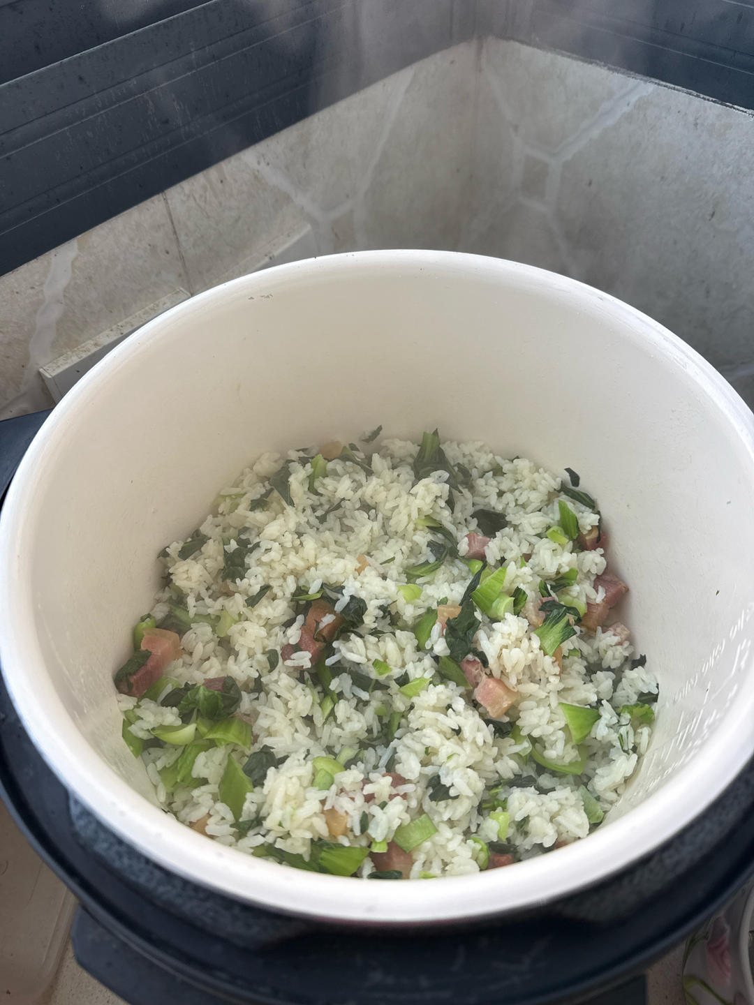 老公连炫3碗，成功率高的霜打时令菜饭！