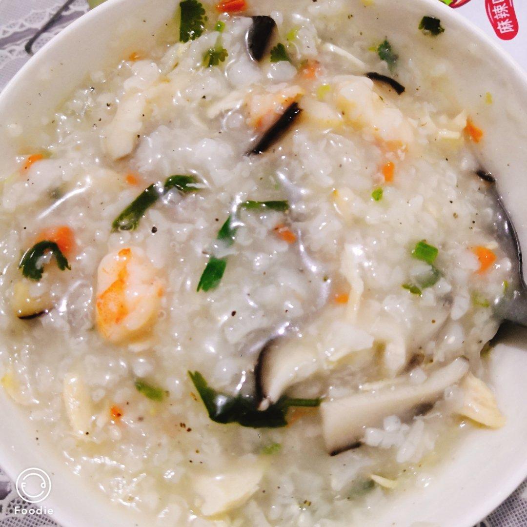 鲍鱼海鲜粥