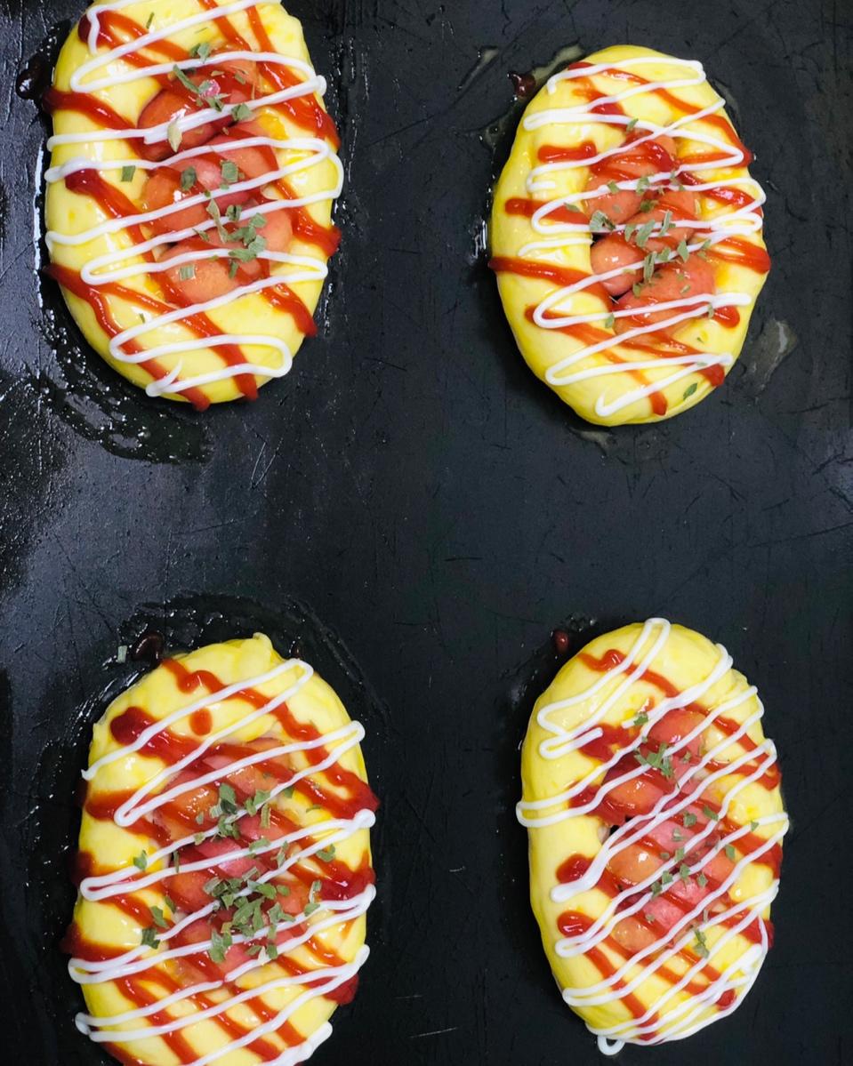 面包夹香肠